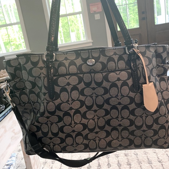 Authentic Coach diaper bag - Picture 1 of 1